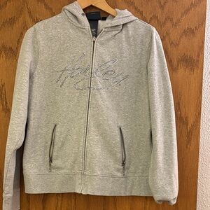 Harley-Davidson Gray Zip-Up Hoodie